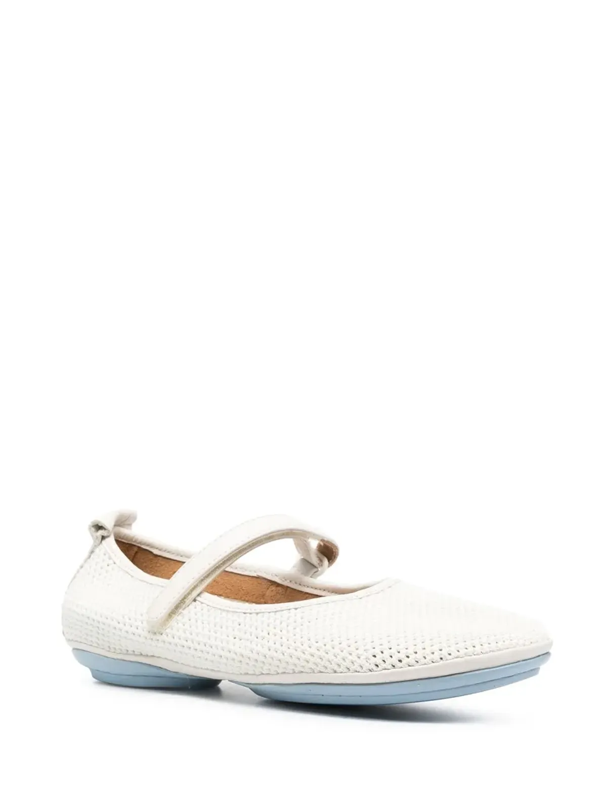 Camper Right Nina perforated バレエシューズ - 画像2