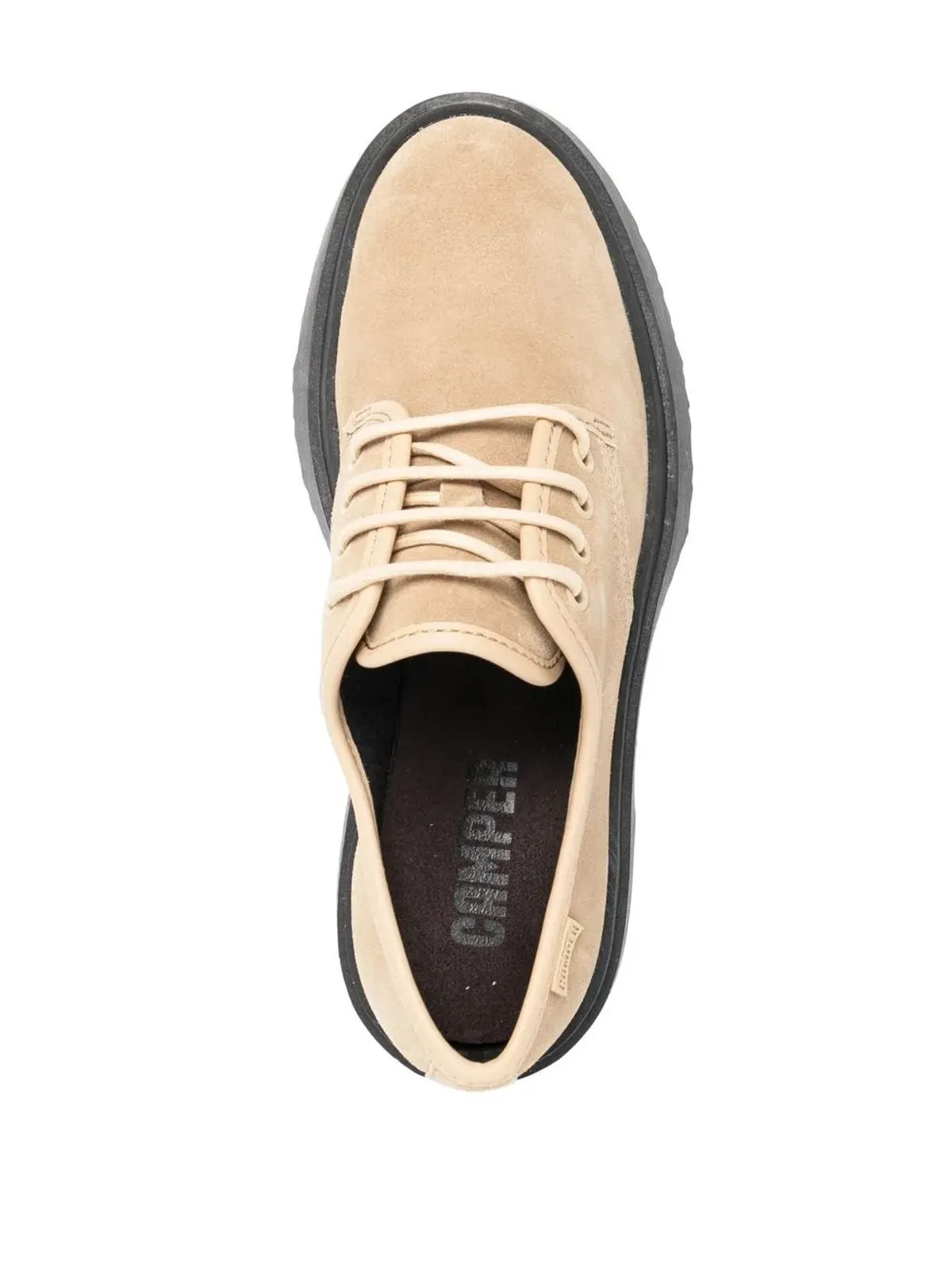 Camper レースアップレザー ブローグシューズ - 画像4