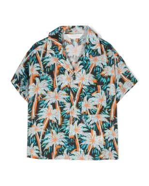 Palm Angels Kids ボウリングシャツ - サムネイル1