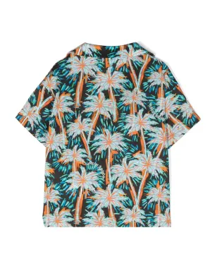 Palm Angels Kids ボウリングシャツ - サムネイル2