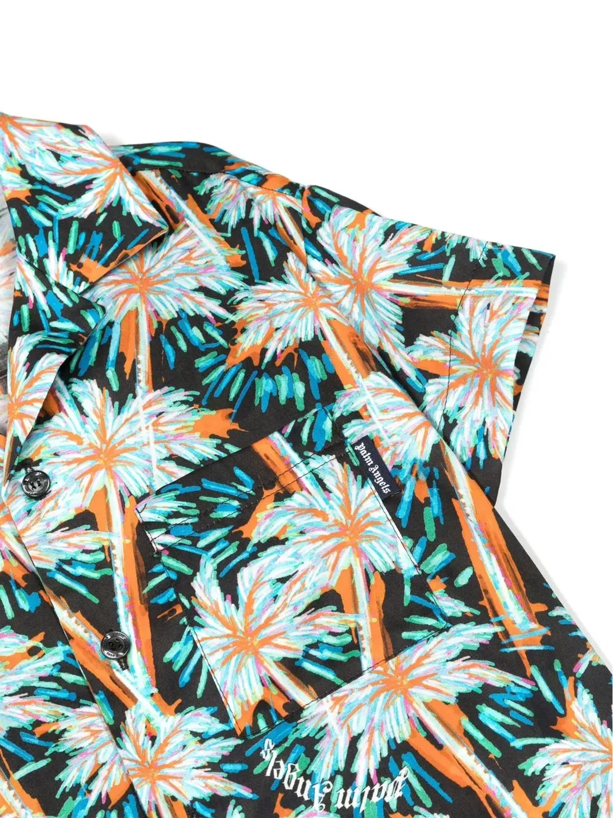 Palm Angels Kids ボウリングシャツ - 画像3