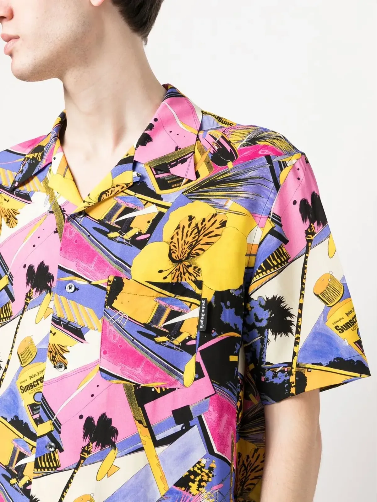Palm Angels グラフィックプリント ボウリングシャツ - 画像5