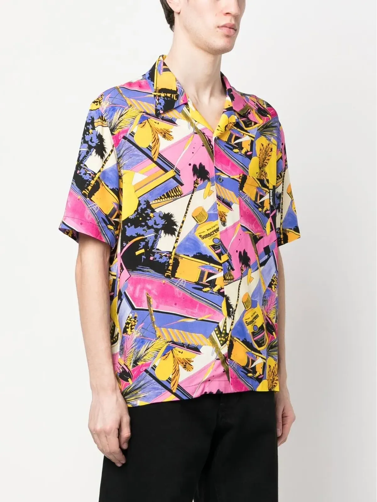 Palm Angels グラフィックプリント ボウリングシャツ - 画像3