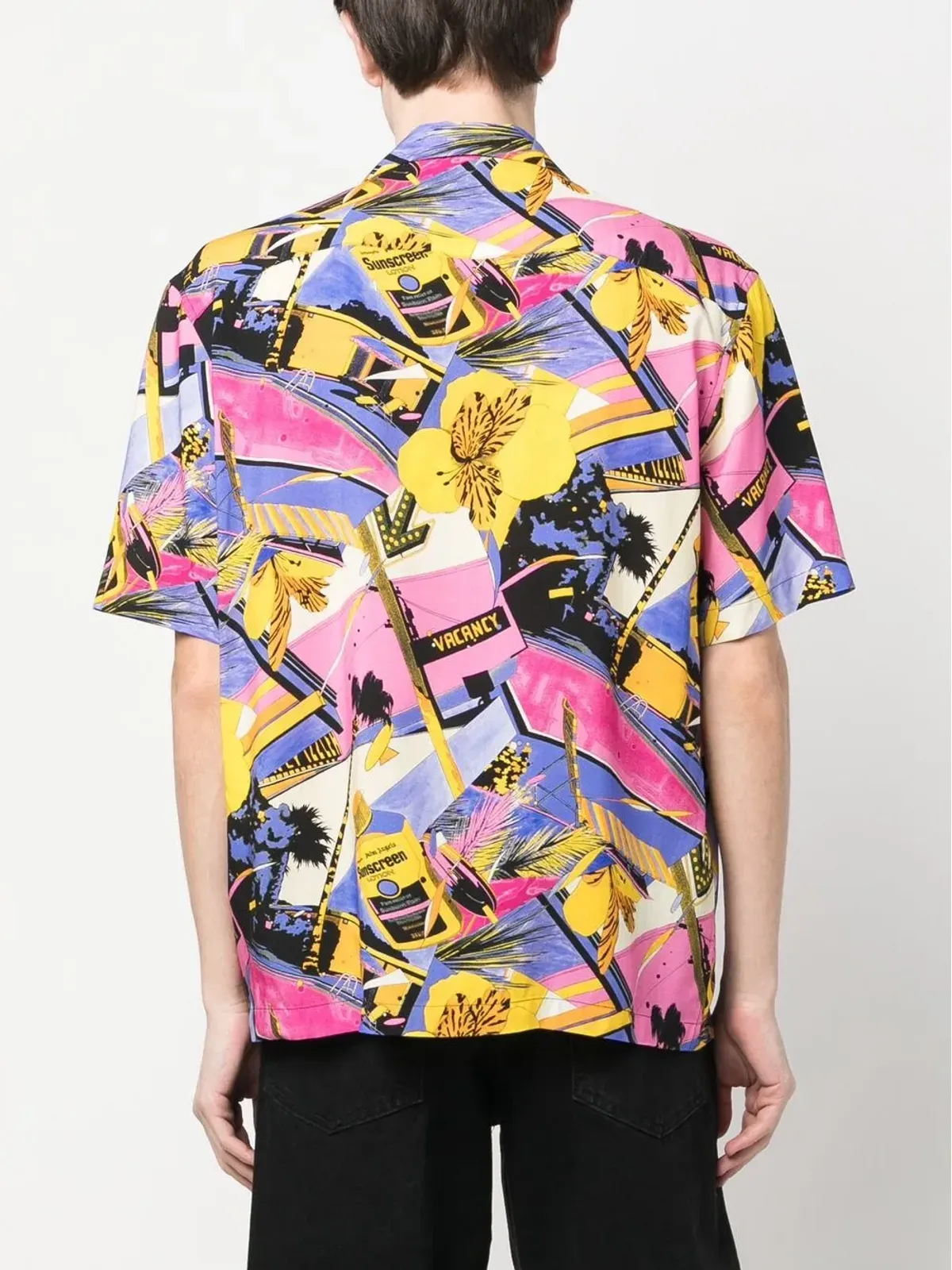 Palm Angels グラフィックプリント ボウリングシャツ - 画像4
