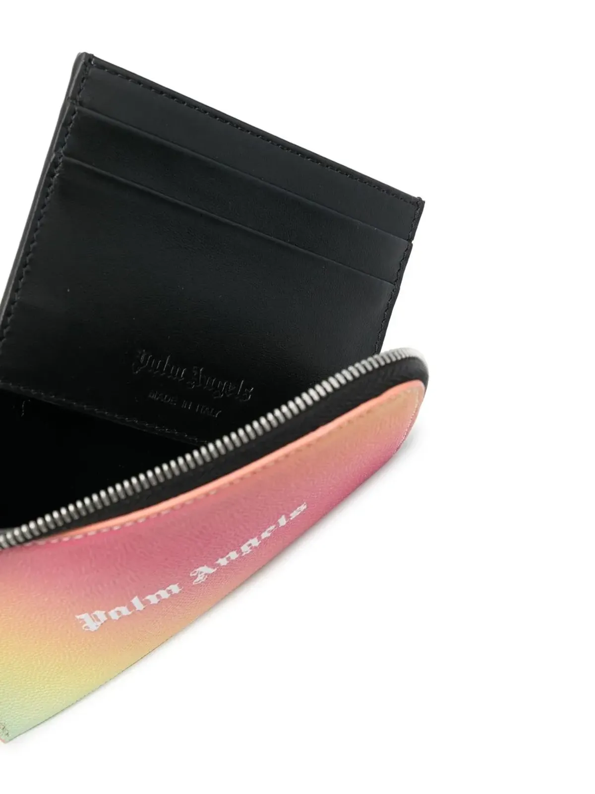 Palm Angels Rainbowロゴプリントカードホルダー - 画像3