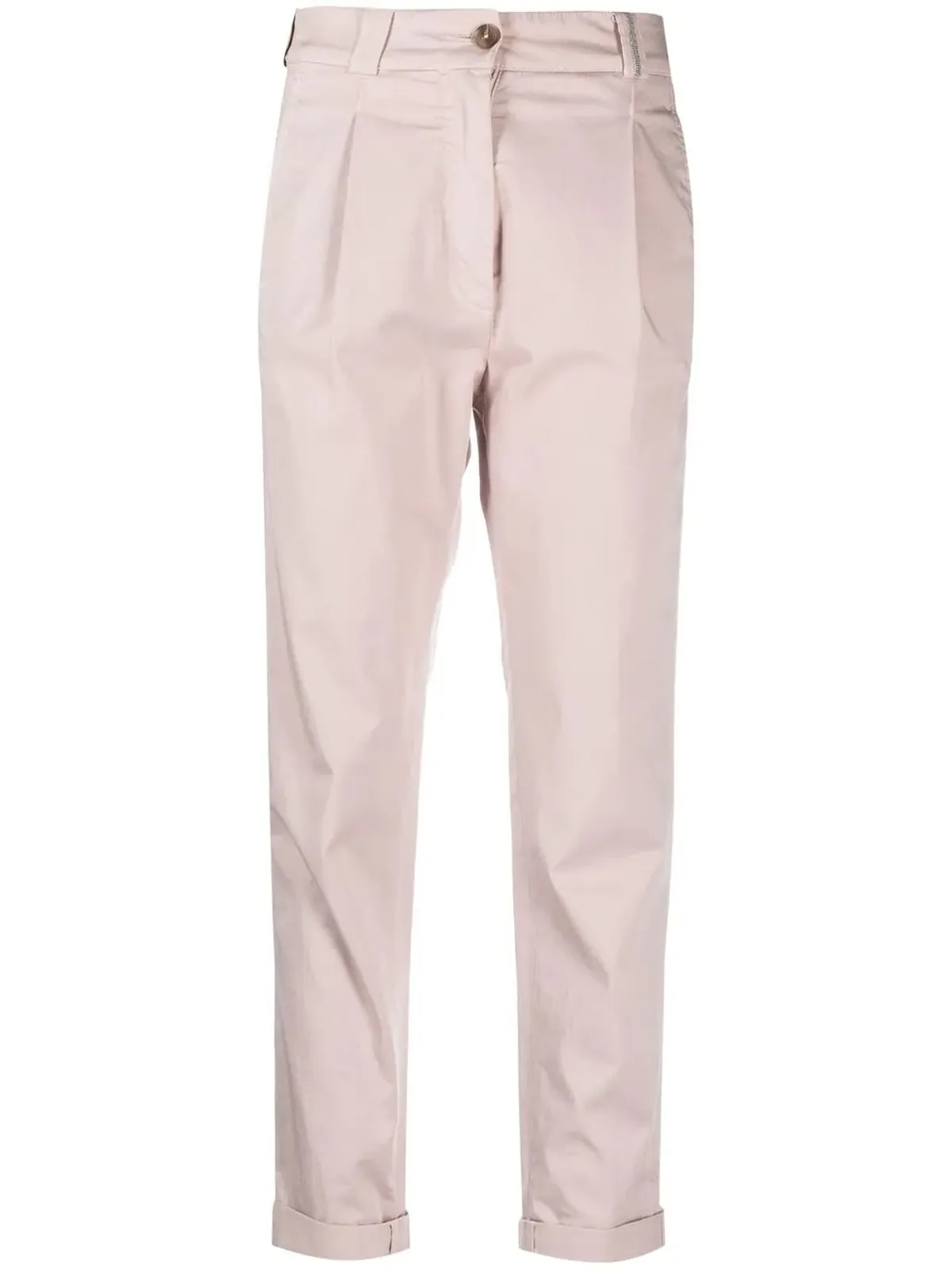 Fabiana Filippi ミッドライズ・スリムカットパンツ - Pink - 画像1