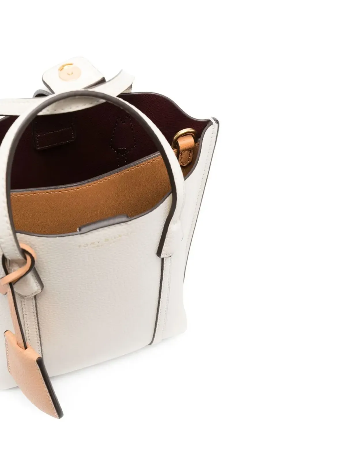 Tory Burch シボ革トートバッグ - 画像5