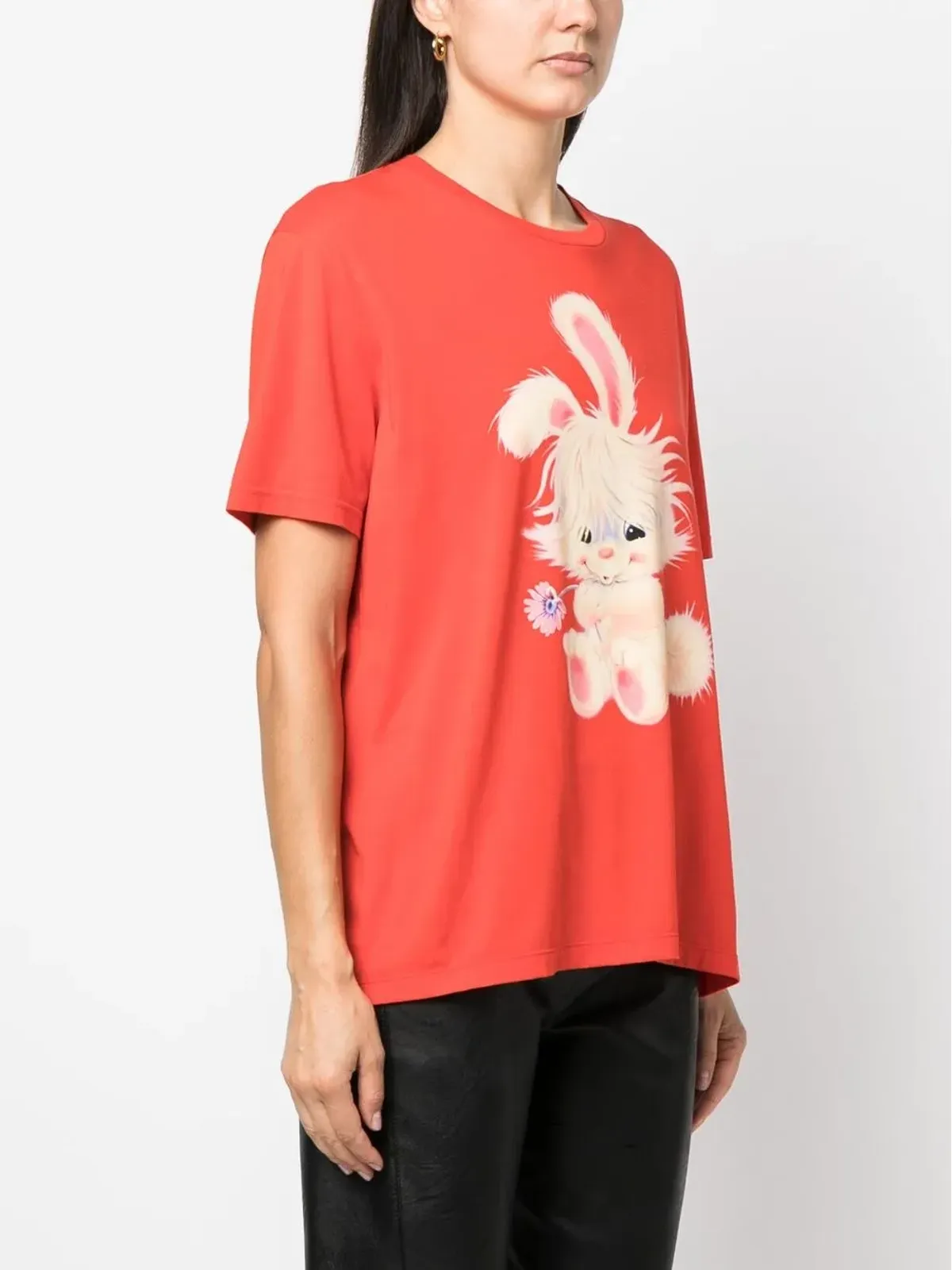 Stella McCartney Lunar New Year ショートスリーブTシャツ レッド - 画像3