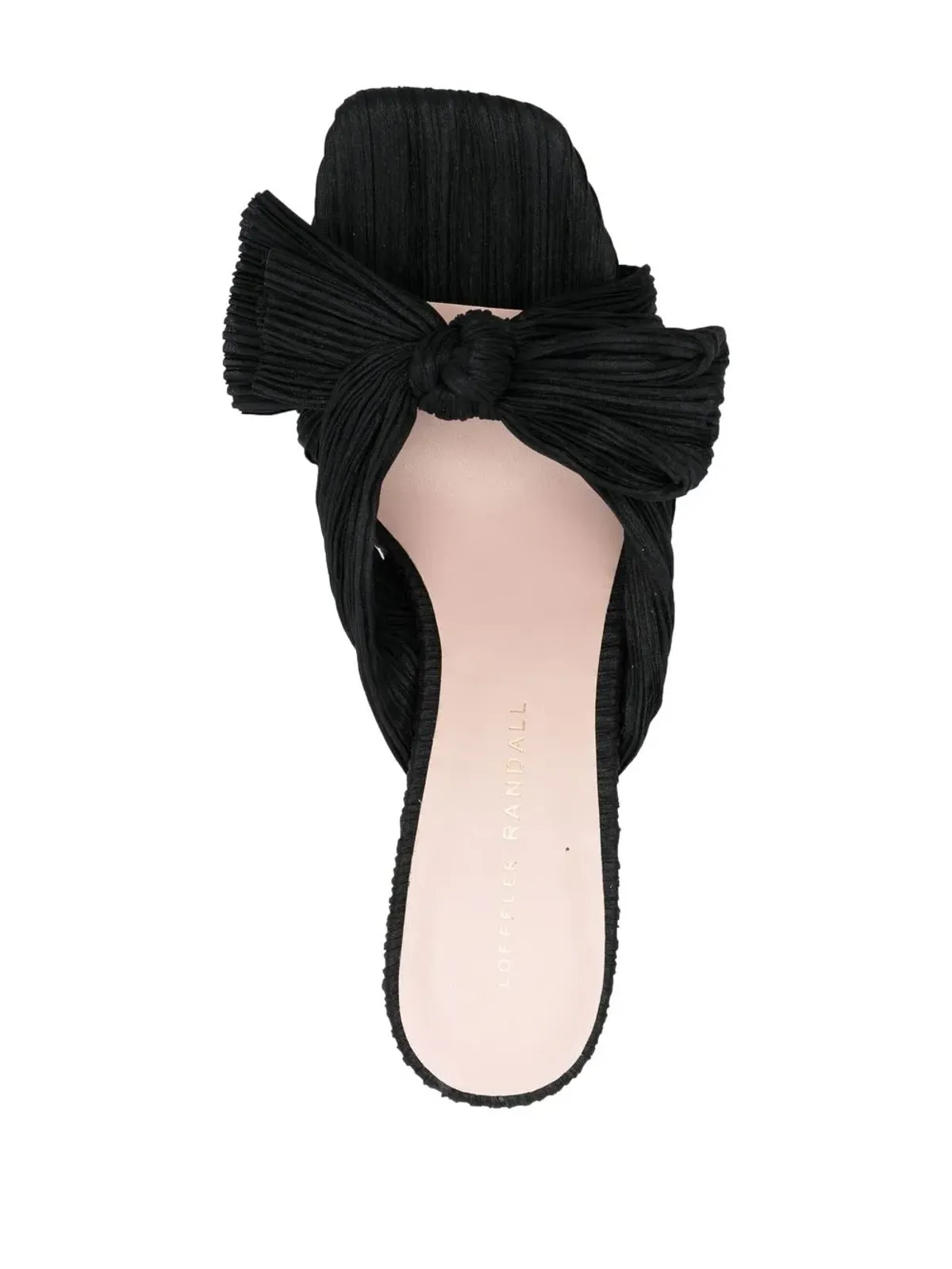 Loeffler Randall プリーツノットディテール サンダル - 画像4