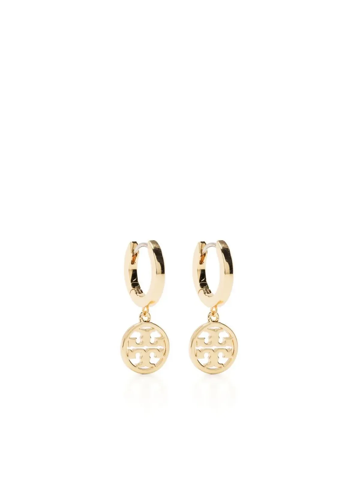 Tory Burch ダブルTドロップピアス - 画像1