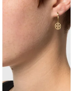 Tory Burch ダブルTドロップピアス - サムネイル2