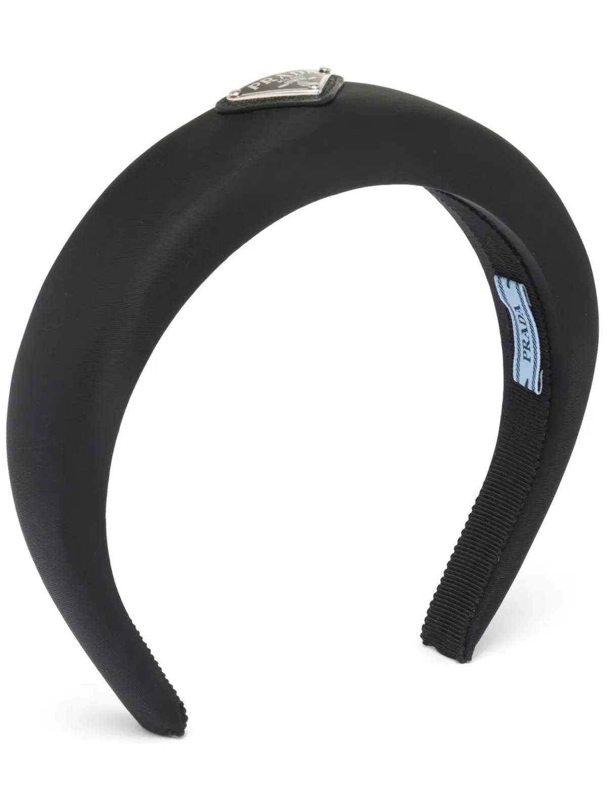 Prada Re-Nylon triangle-logo headband - 画像1