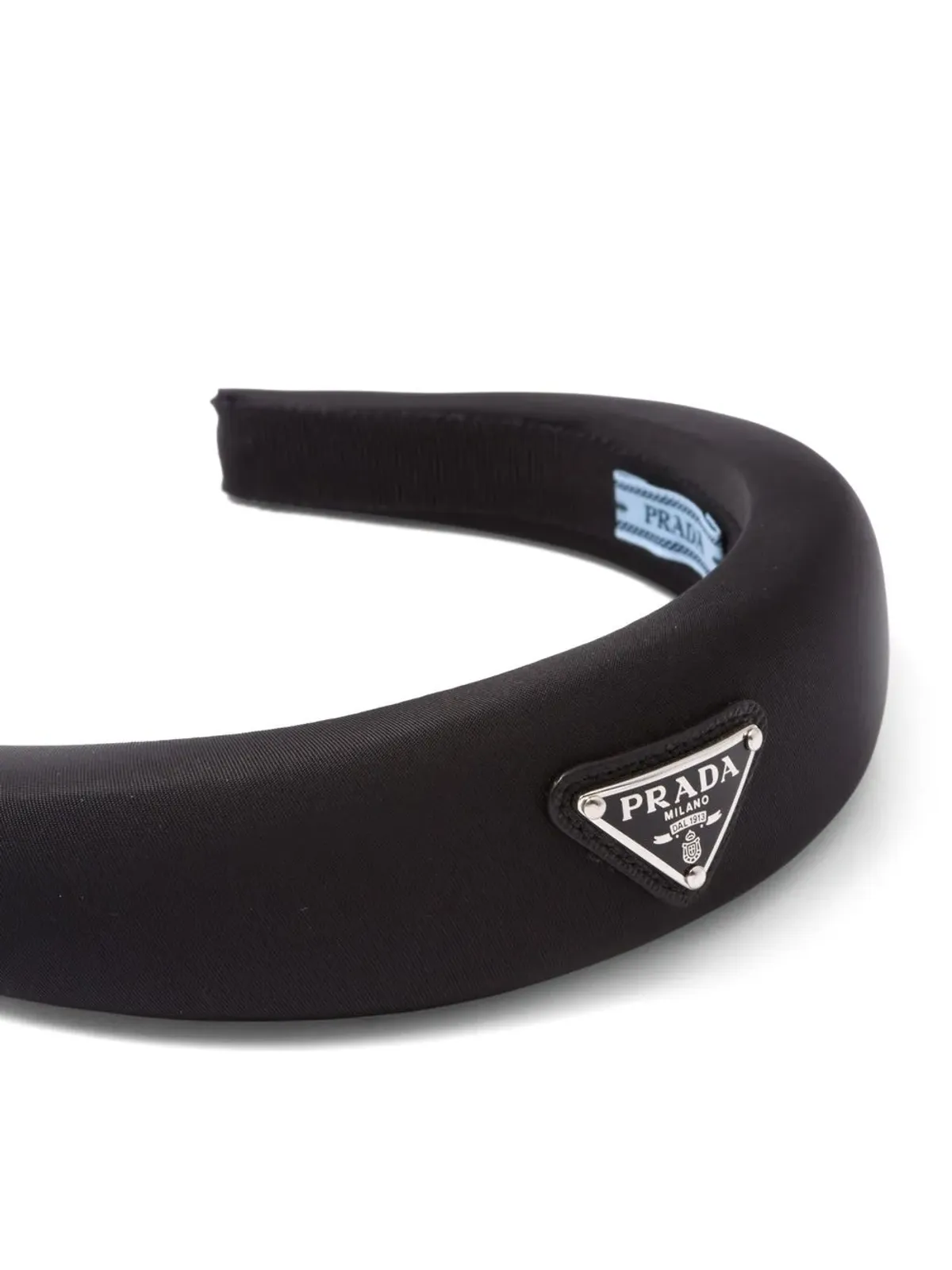Prada Re-Nylon triangle-logo headband - 画像2