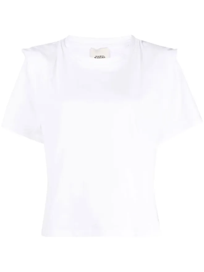 Isabel Marant ISABEL MARANT ゼリトス プリーツディテール Tシャツの商品画像