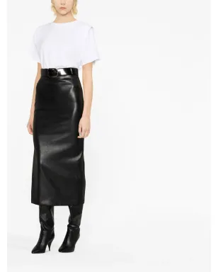 ISABEL MARANT ゼリトス プリーツディテール Tシャツ - サムネイル3