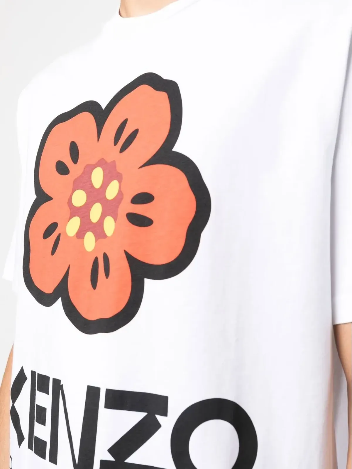 Kenzo Boke Flower cotton T-shirt - White - 画像5