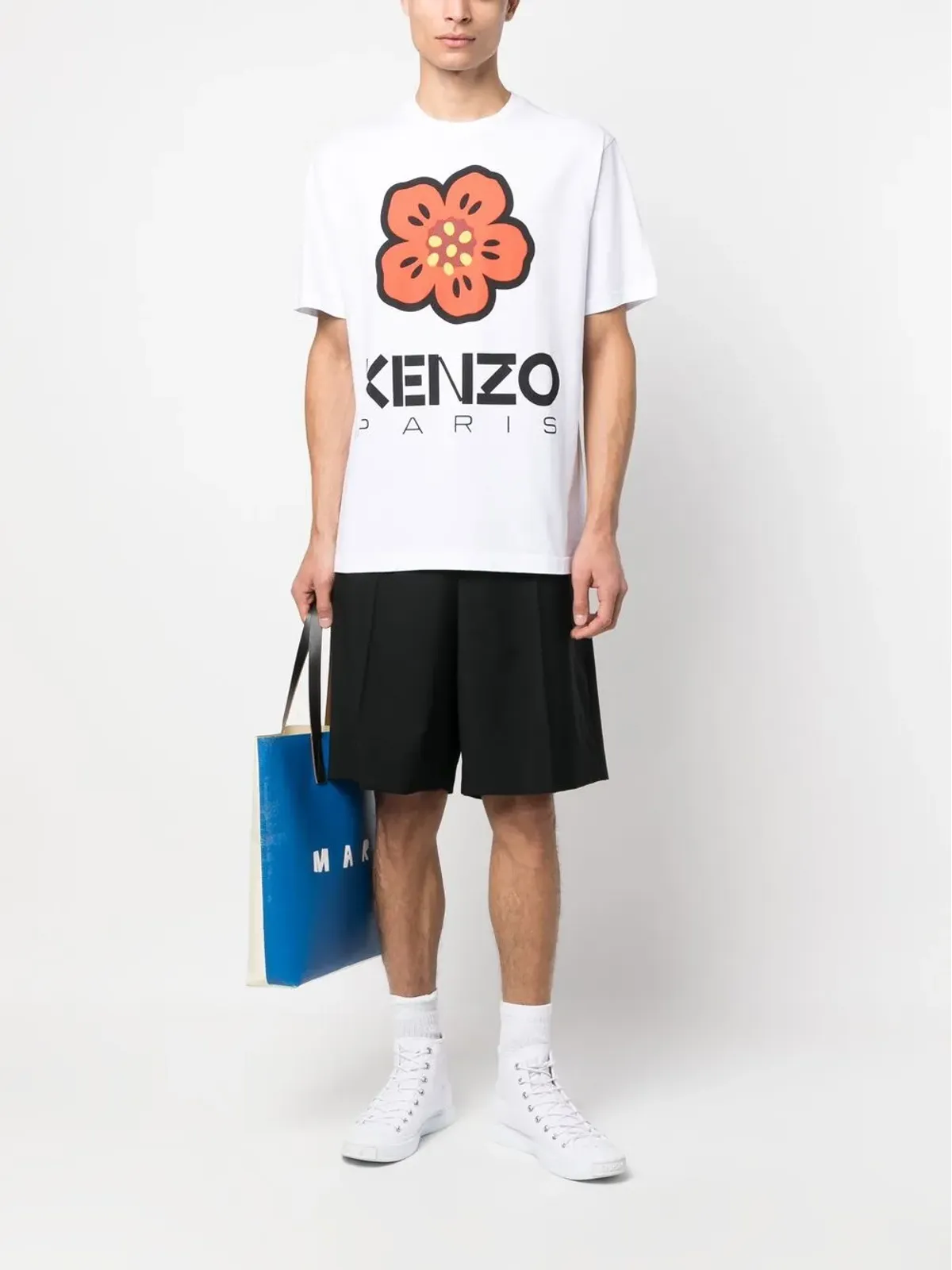 Kenzo Boke Flower cotton T-shirt - White - 画像2
