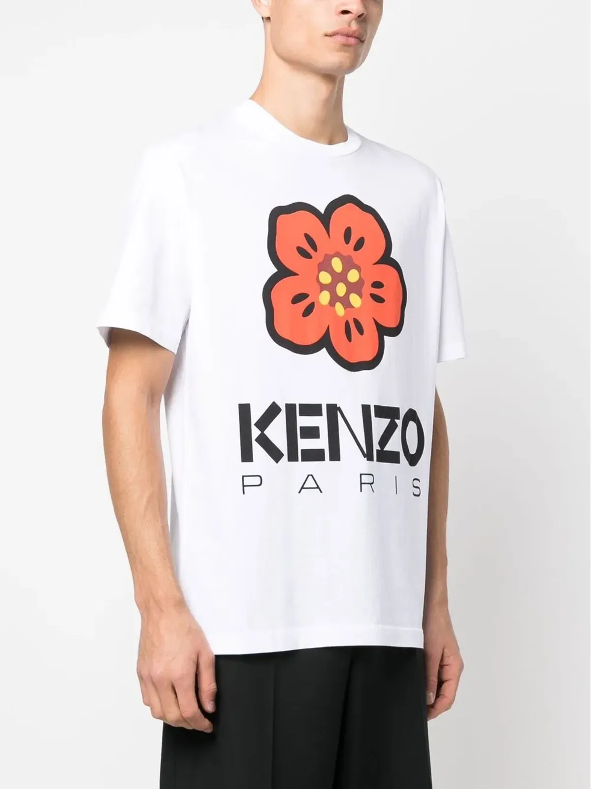Kenzo Boke Flower cotton T-shirt - White - 画像3
