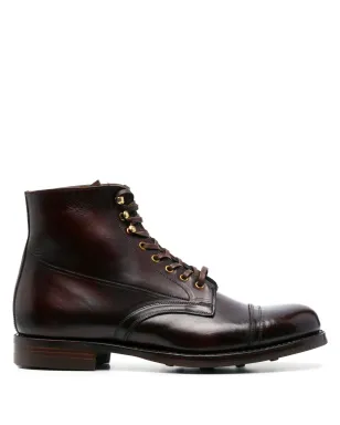 Ralph Lauren RRL レザー レースアップ ブーツ - サムネイル1