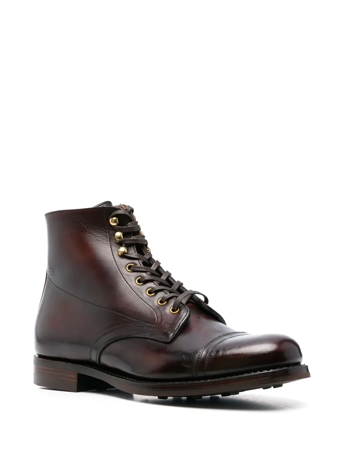 Ralph Lauren RRL レザー レースアップ ブーツ - 画像2