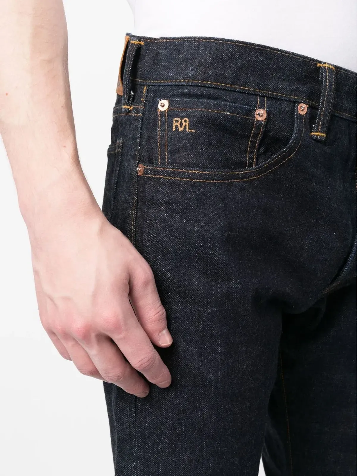 Ralph Lauren RRL スリムカット・ファイブポケットジーンズ - 画像5