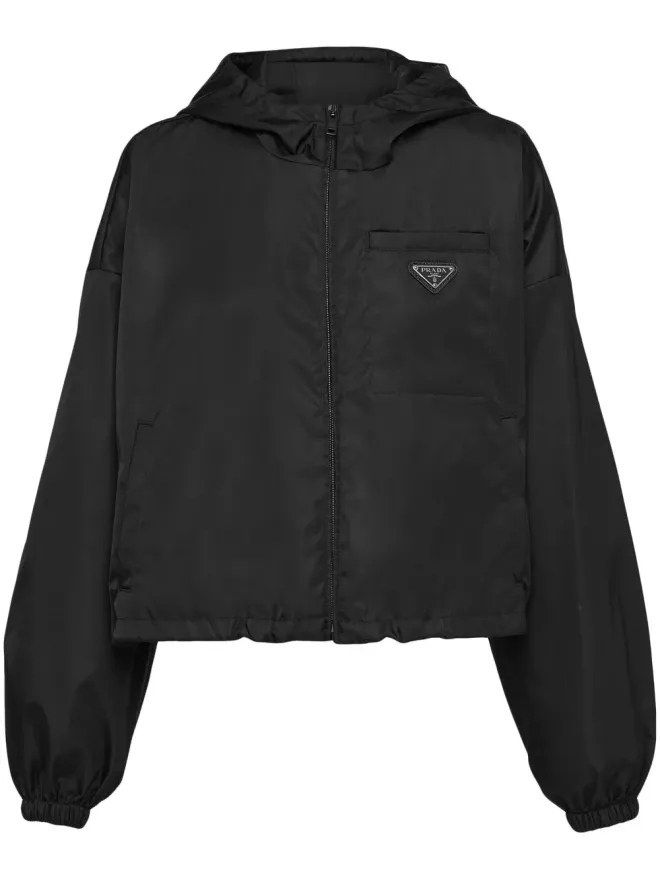Prada Prada Re-Nylon クロップドジャケットの商品画像
