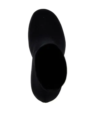 Alexander McQueen ヒール付きスリップオンアンクルブーツ - サムネイル4