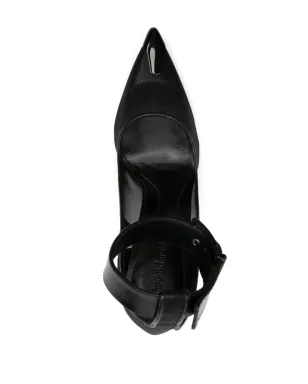 Alexander McQueen 85mm メッシュパンプス - ブラック - サムネイル4