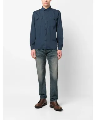Ralph Lauren RRL ストレートレッグ ウォッシュドデニムジーンズ - ブルー - サムネイル2