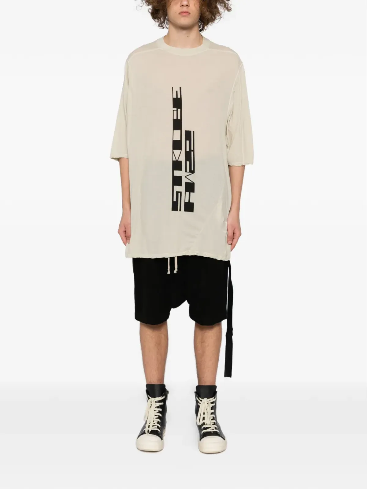 Rick Owens DRKSHDW ジャンボTシャツ - 画像2