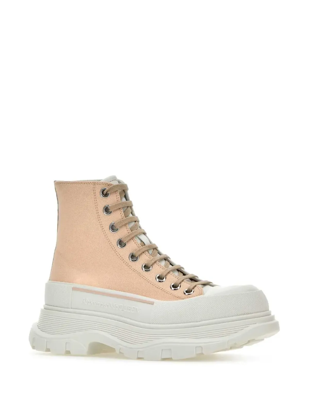 Alexander McQueen トレッドスリック ハイトップスニーカー - ピンク - 画像2