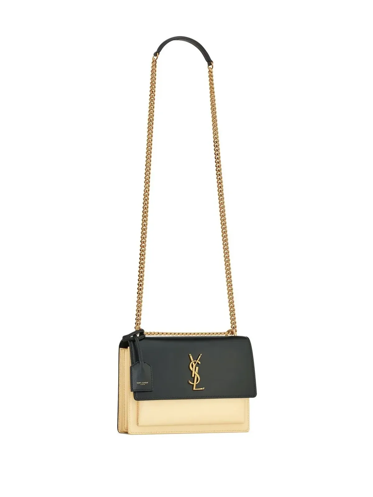 Saint Laurent サンセット ツートーン ショルダーバッグ - 画像3