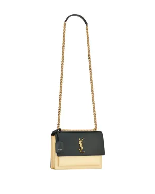 Saint Laurent サンセット ツートーン ショルダーバッグ - サムネイル3