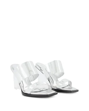 Alexander McQueen スクエアトゥ ウェッジ・プラットフォーム サンダル - サムネイル2
