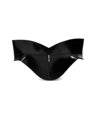 Alexander McQueen レザーコルセット風ベルト - サムネイル2