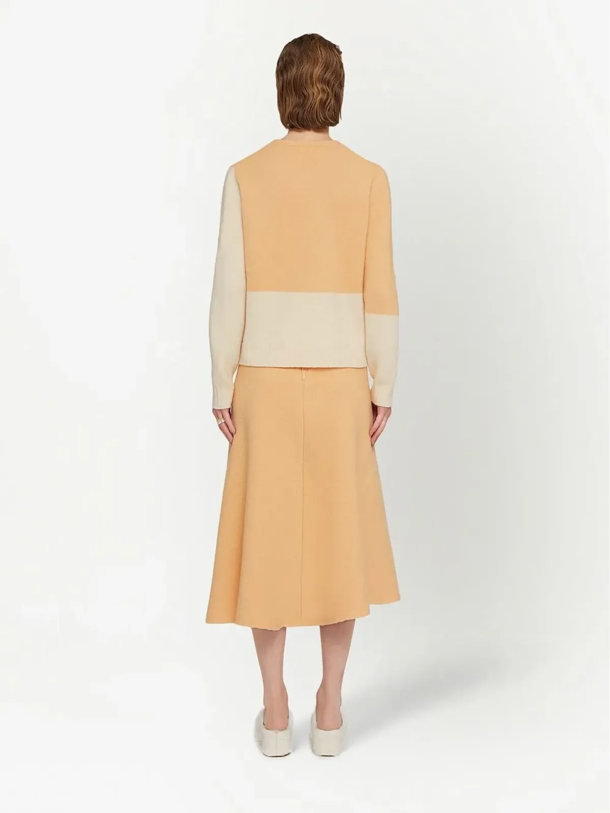 Jil Sander カラーブロックプリント ニットジャンパー - 画像4