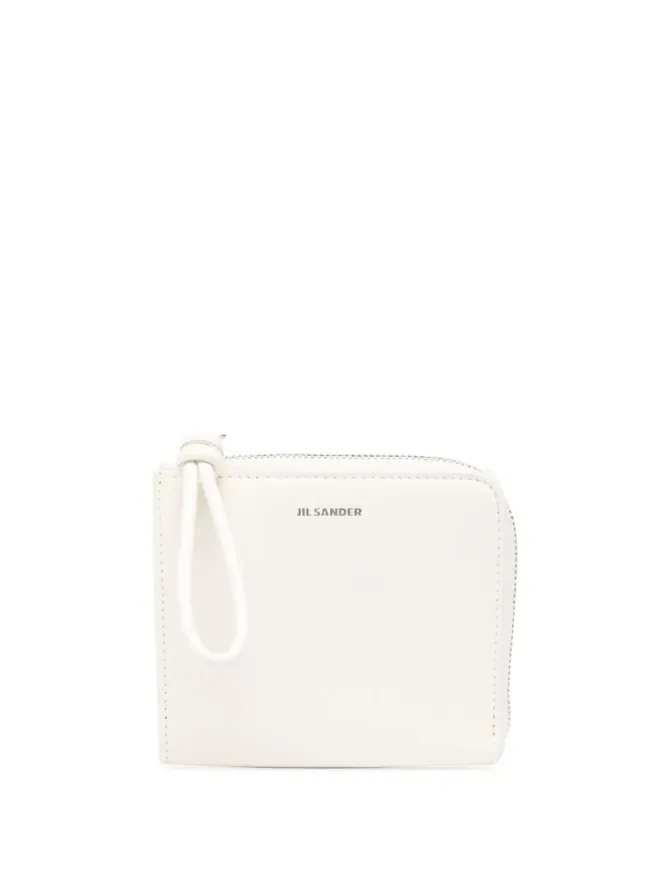 Jil Sander Jil Sander ロゴスタンプ ジップアップ ウォレット - ニュートラルの商品画像