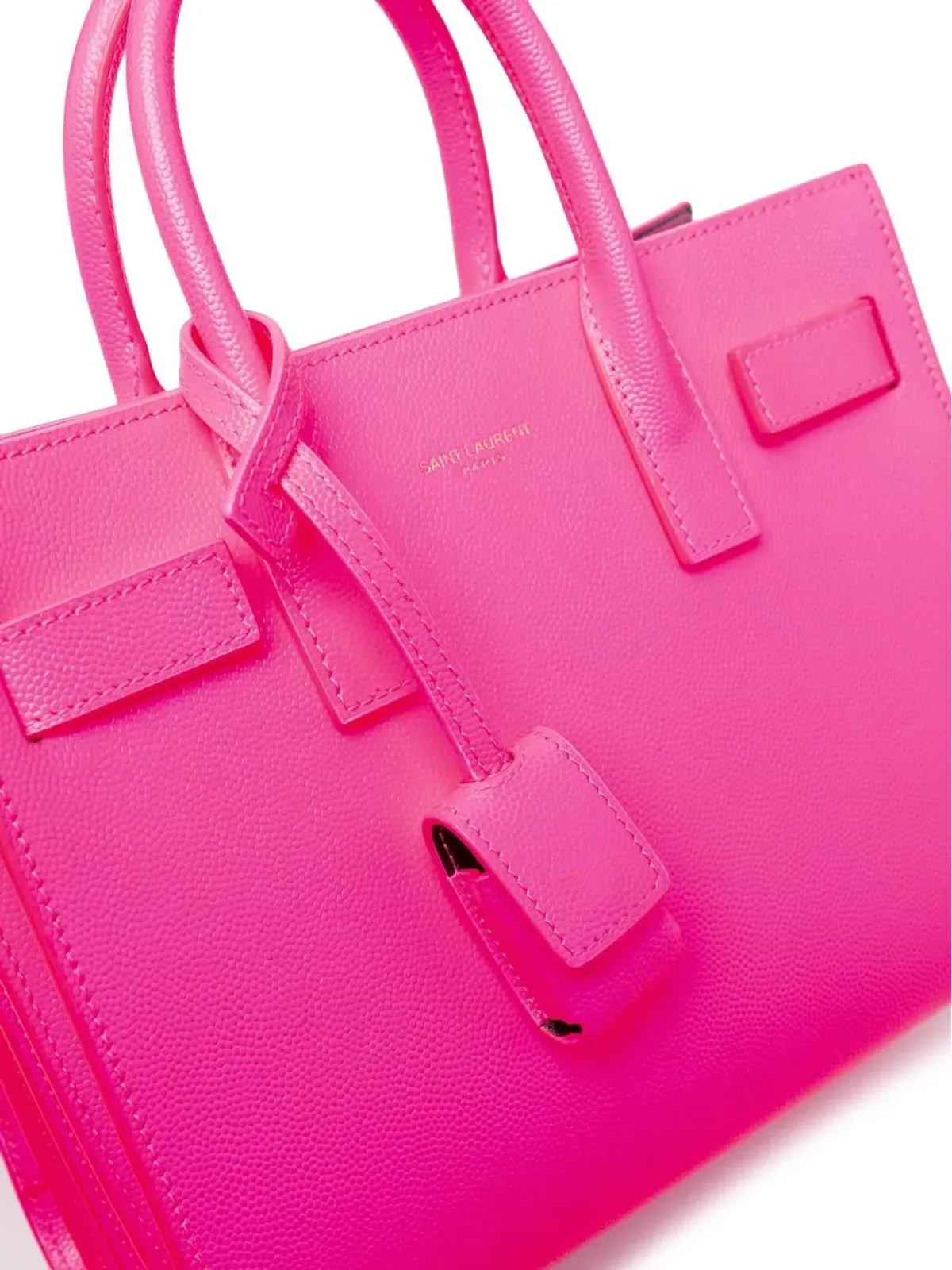 Saint Laurent nano Sac du Jour トートバッグ - 画像4