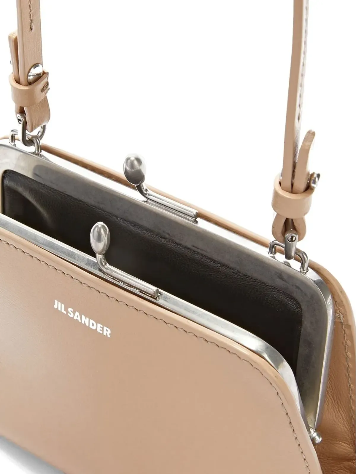 Jil Sander ロゴエンボス ミニバッグ - 画像4