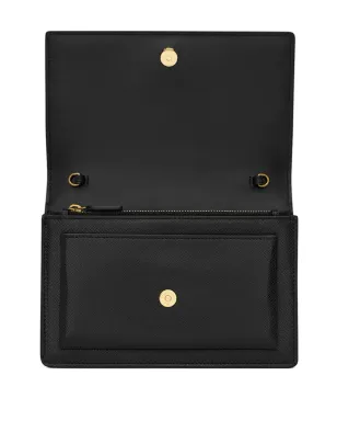 Saint Laurent Sunset サッチェルバッグ ブラック - サムネイル5