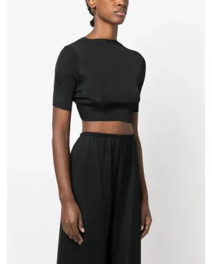 The Row クロップドショートスリーブトップ - サムネイル3