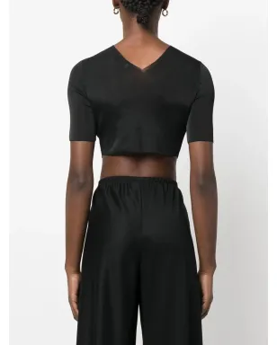 The Row クロップドショートスリーブトップ - サムネイル4