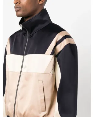Saint Laurent パネル切替ジップアップボンバージャケット - サムネイル5