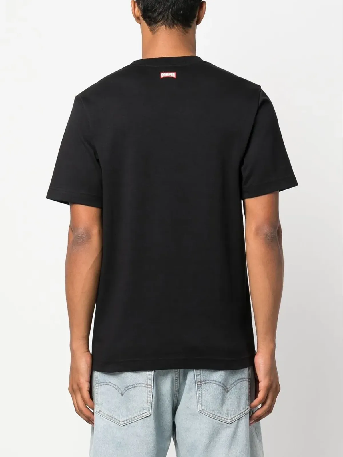 Camper ペイントプリント半袖Tシャツ - 画像5
