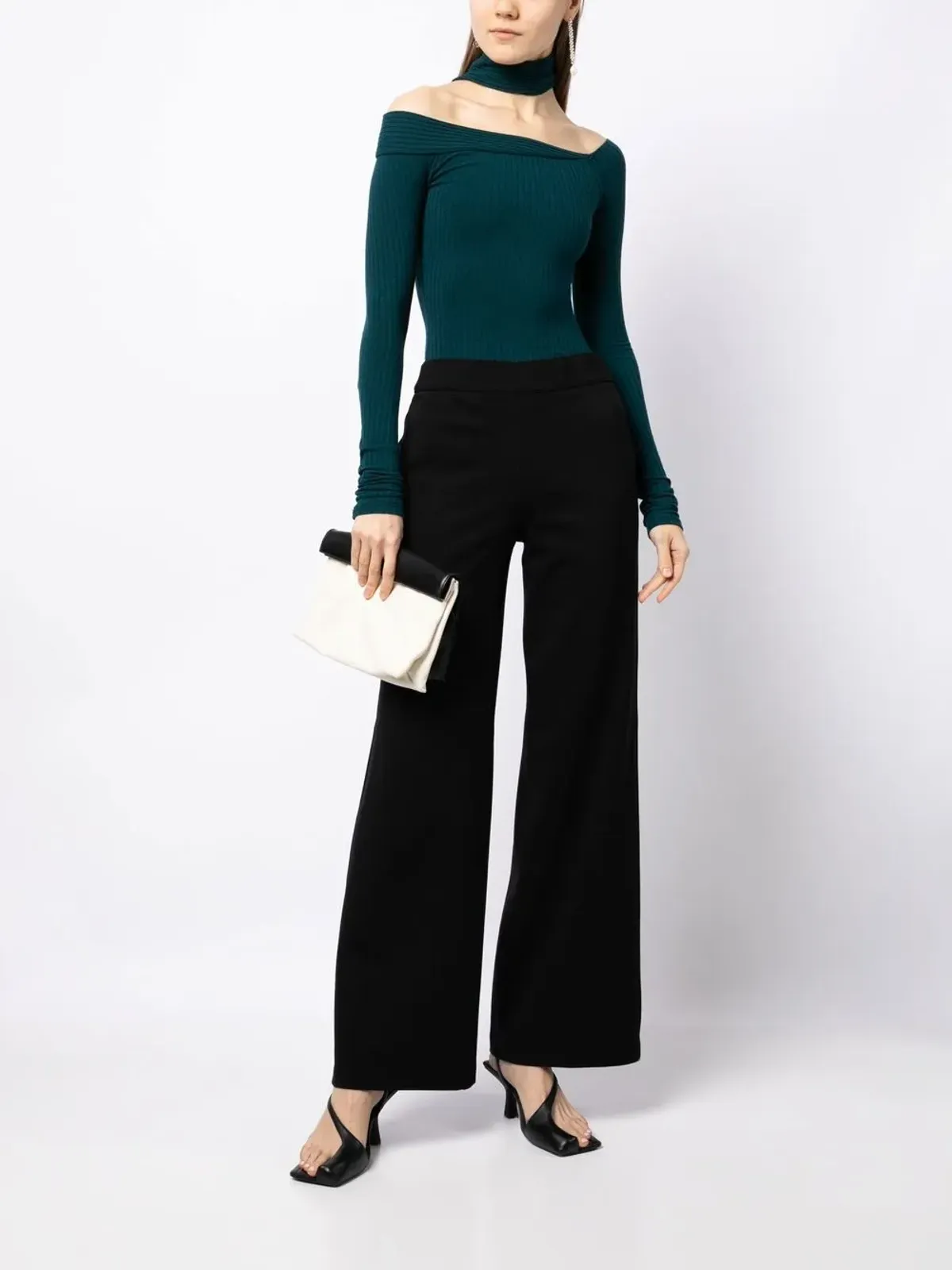 SPANX ザ・パーフェクトパンツ ワイドレッグパンツ - 画像2
