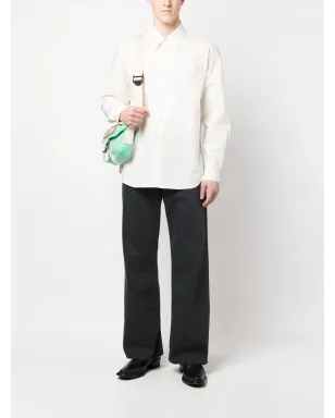 Acne Studios ポインテッドカラー ストレッチコットン シャツ - サムネイル2