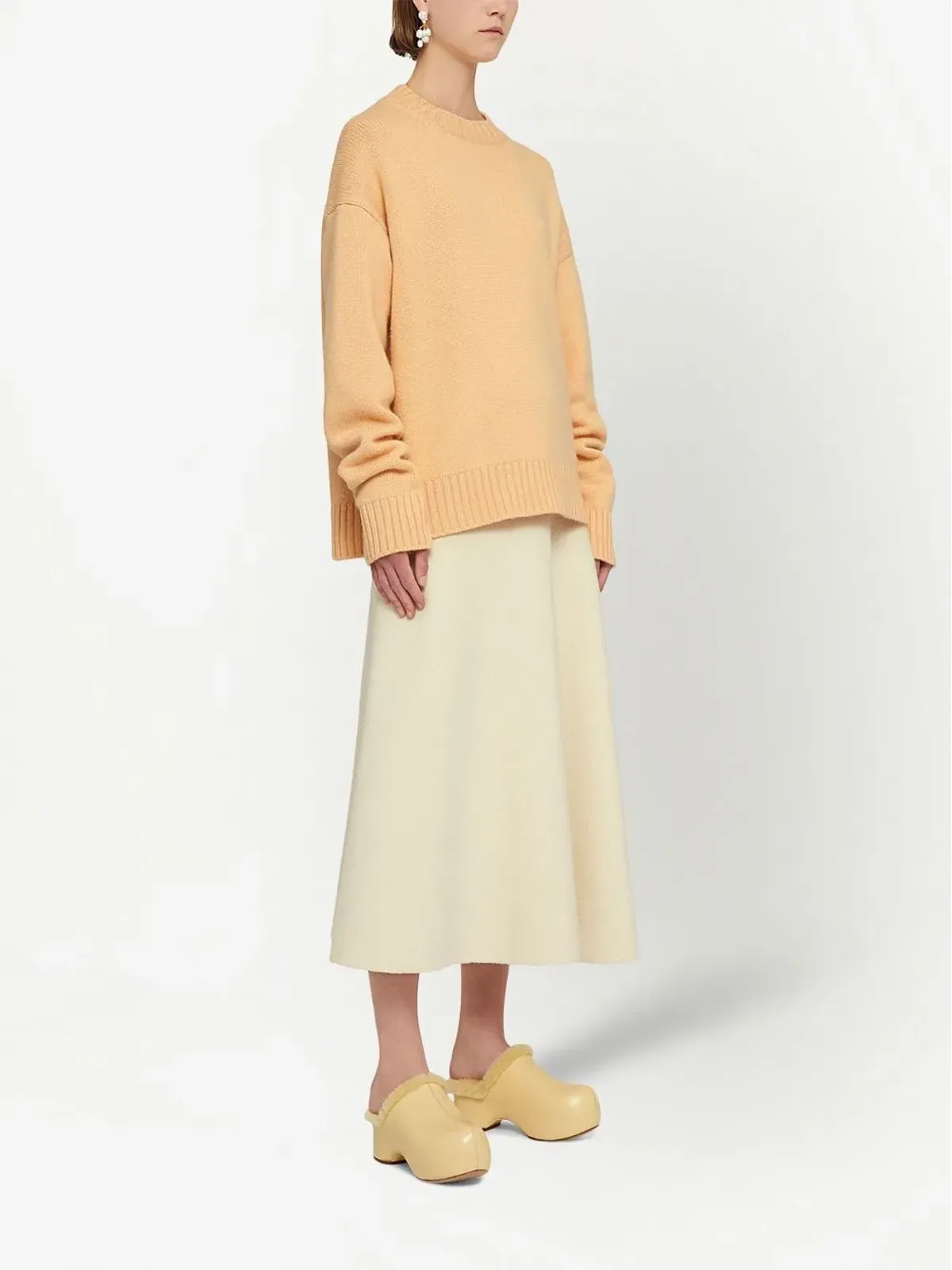 Jil Sander エクストラロングスリーブセーター - 画像3