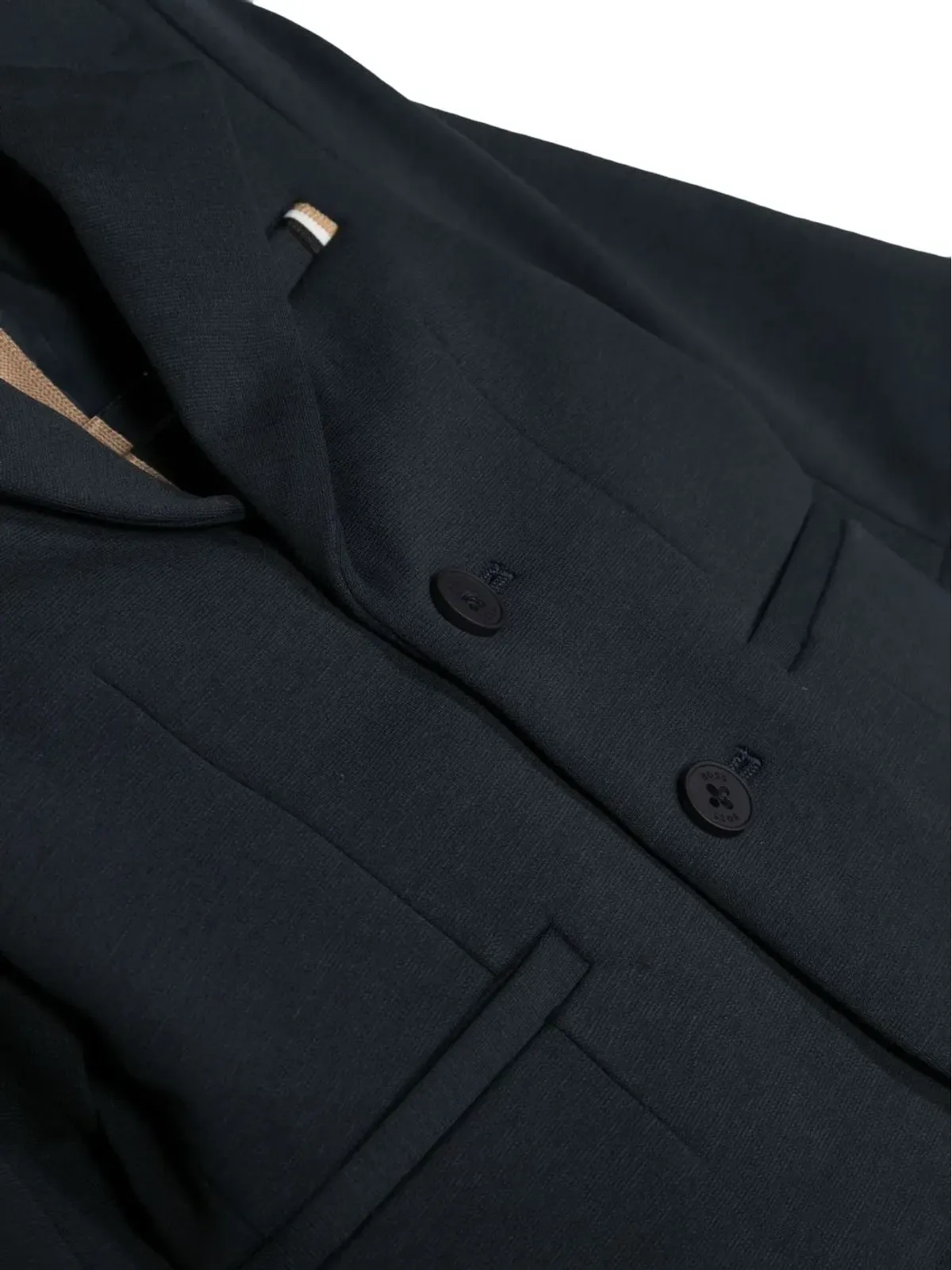 BOSS Kidswear ノッチドカラー・シングルブレストブレザー - 画像3