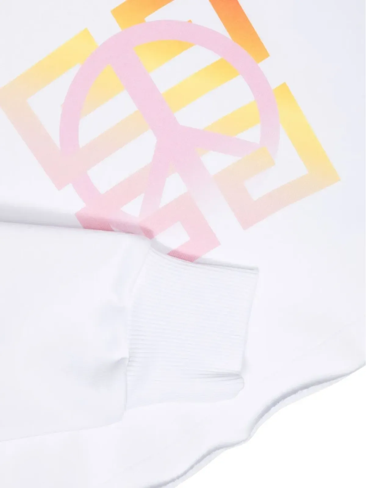Givenchy Kids 4G Peace and Love print hoodie - White - 画像3