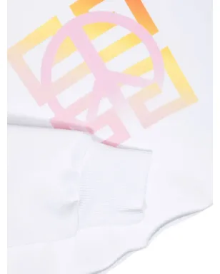 Givenchy Kids 4G Peace and Love print hoodie - White - サムネイル3